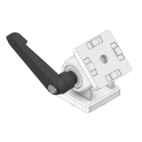 MODULAR SOLUTIONS PIVOT JOINT&lt;br&gt;45 PIVOT JOINT WITH LOCKING HANDLE